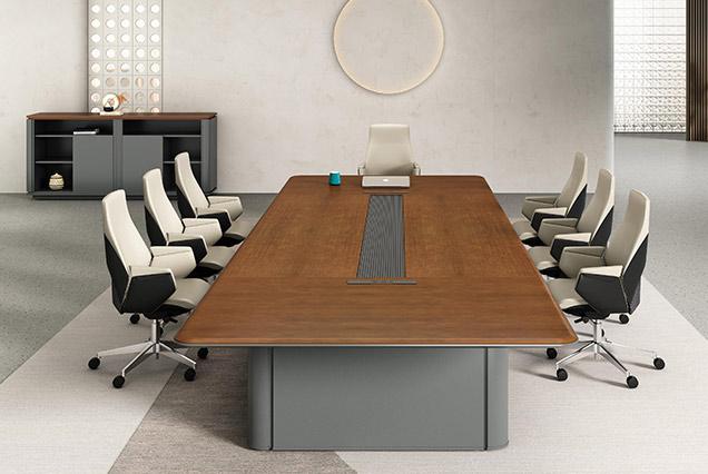 簡約現代會議桌-7